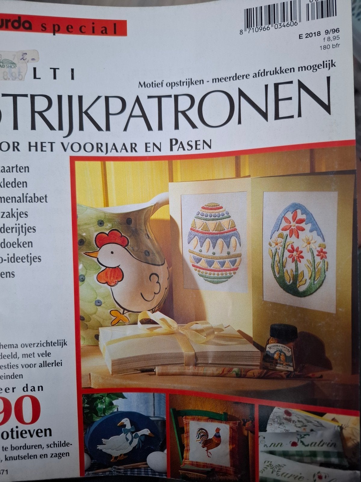 Urda Special Strijkpatronen voor Voorjaar en Pasen, Ophalen of Verzenden, Gebruikt, Handborduren, Patroon