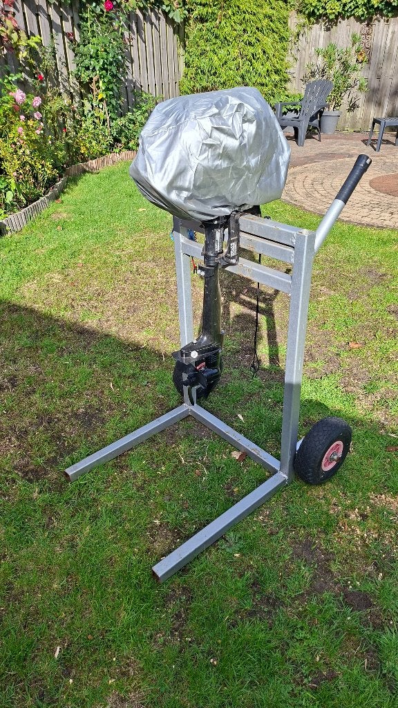 Buitenboordmotor steekwagen/steun, Ophalen, Gebruikt, Motor en Techniek