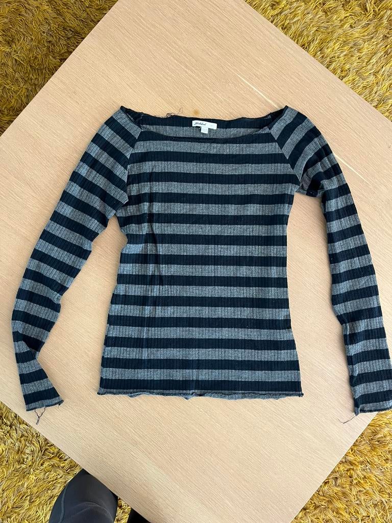 Boothals top Subdued, Verzenden, Zo goed als nieuw, Maat 36 (S), Blauw