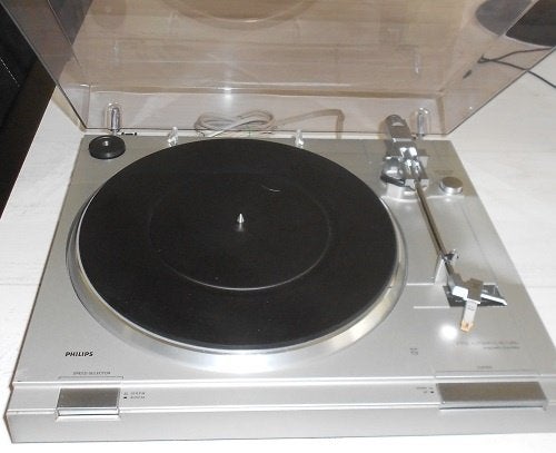 Philips draaitafel F 7130 zilver..., Verzenden, Zo goed als nieuw, Platenspeler, Philips
