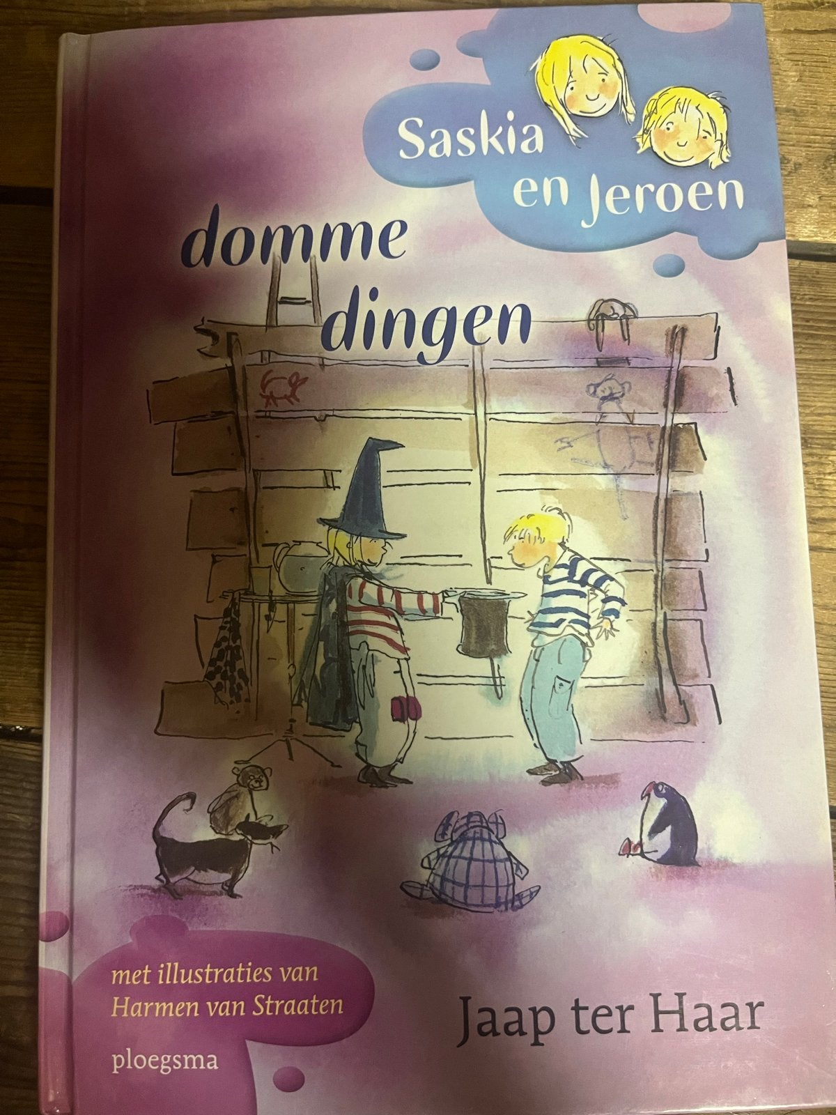 Saskia en Jeroen: Domme Dingen - Jaap ter Haar, Ophalen of Verzenden, Zo goed als nieuw, Fictie