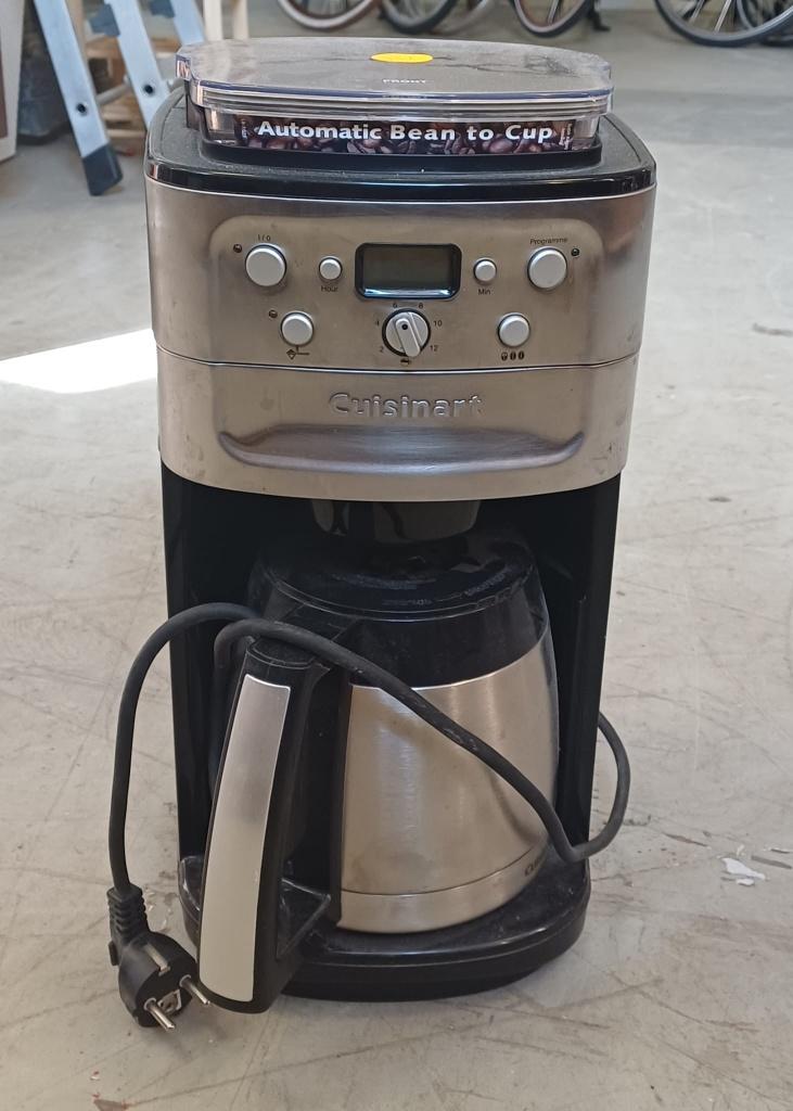koffiezetapparaat Cuisinart,  verse bonen, Witgoed en Apparatuur, Koffiezetapparaten, Ophalen, Cuisinart, 10 kopjes of meer, Koffiemachine