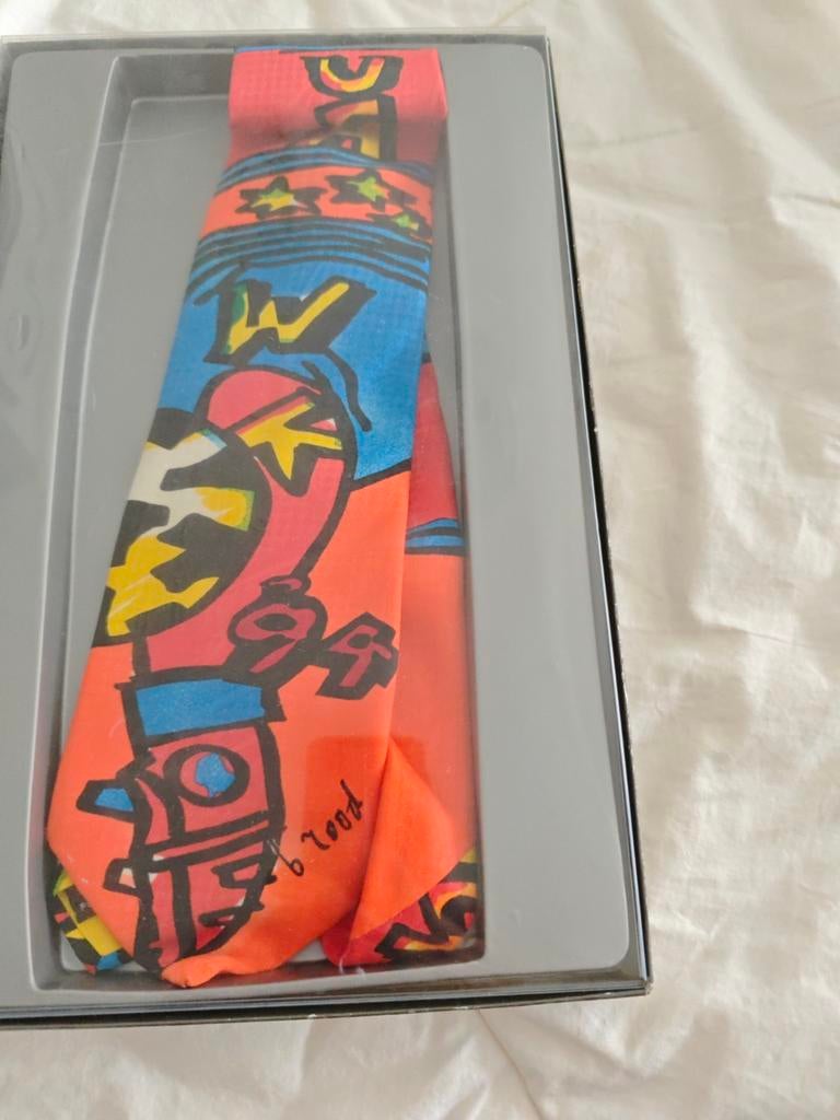 UNIEK! Herman Brood Stropdas WK 94 - in USA!, Ophalen of Verzenden, Zo goed als nieuw
