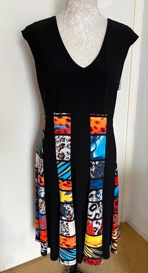 Frank Lyman jurk maat 46[v], Kleding | Dames, Jurken, Zo goed als nieuw, Maat 46/48 (XL) of groter, Overige kleuren, Knielengte
