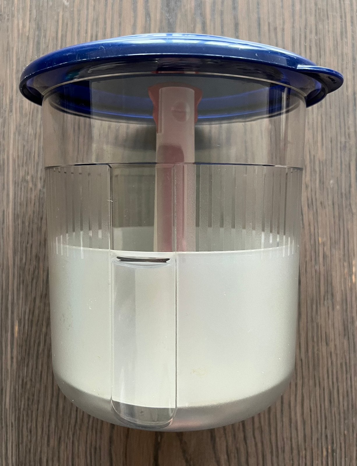 Tupperware zuurpot  Blauw deksel, Gebruikt, Zuurpot, Blauw, Ophalen of Verzenden