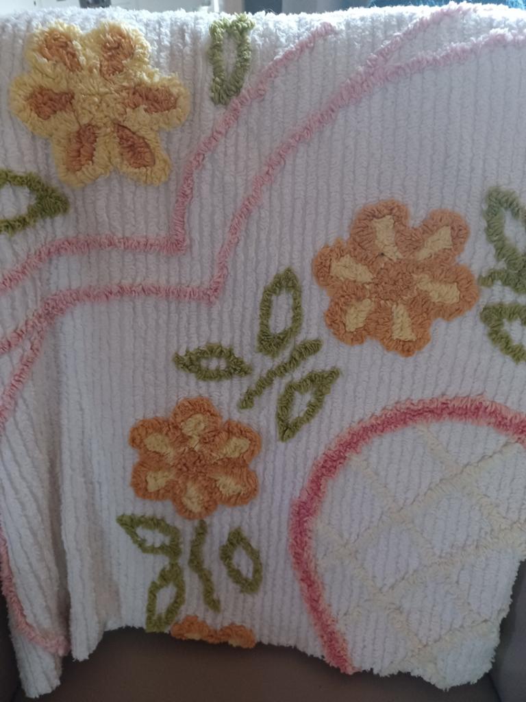 Vintage bed sprei 2 persoons, Ophalen, Zo goed als nieuw