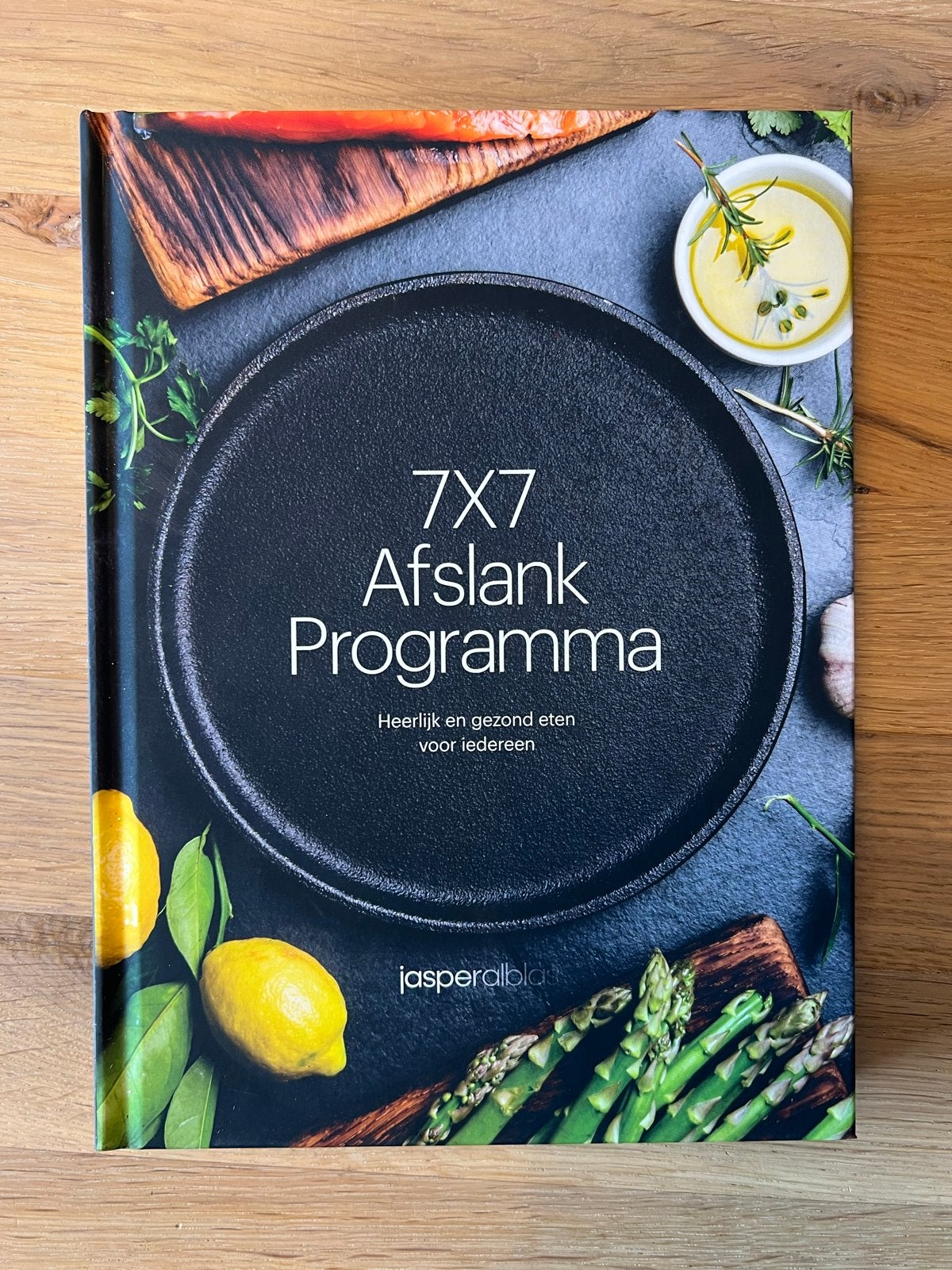 Jasper Alblas 7×7 Afslank Programma | koolhydraatarm, Boeken, Hoofdgerechten, Ophalen of Verzenden, Zo goed als nieuw, Gezond koken