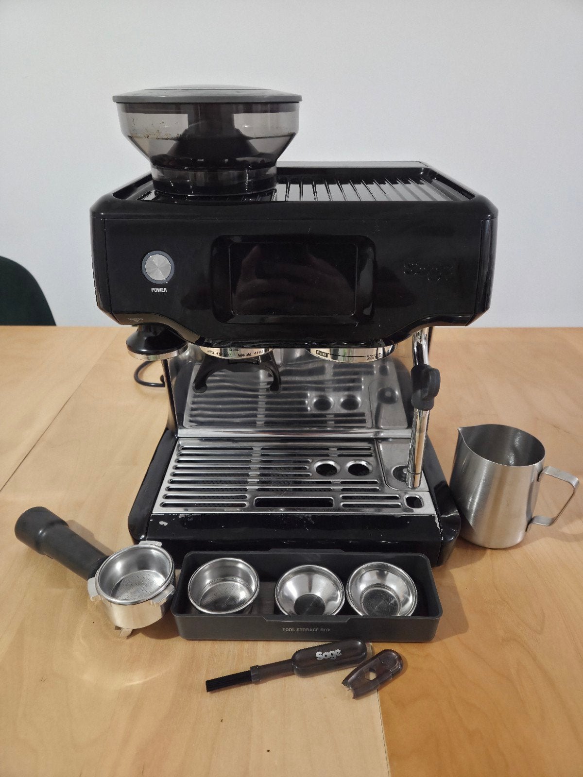 Sage Barista Touch, Sage Appliances, Gebruikt, Info@sageappliances.com, Koffiebonen