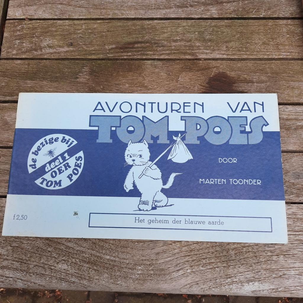 Avonturen van Tom Poes, deel1 Oer Tom Poes, Ophalen of Verzenden, Olivier B, Bommel en Tom Poes, Zo goed als nieuw, Boek of Spel