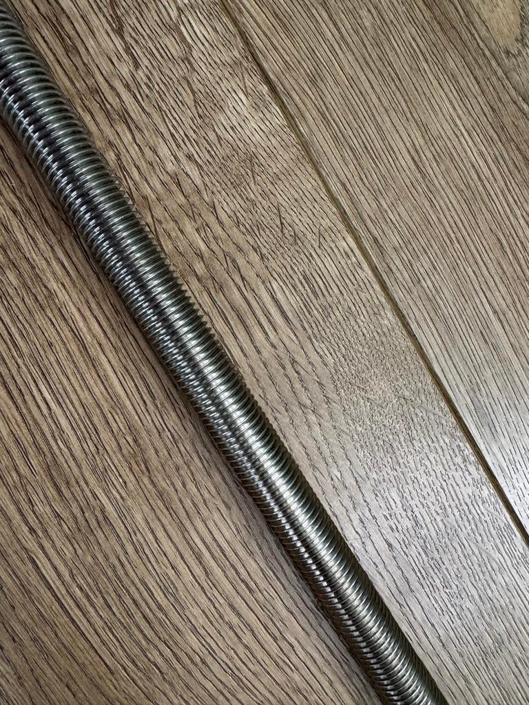Draadeind M16 x 50 cm RVS, Ophalen, 250 mm of meer, Overige typen, Nieuw