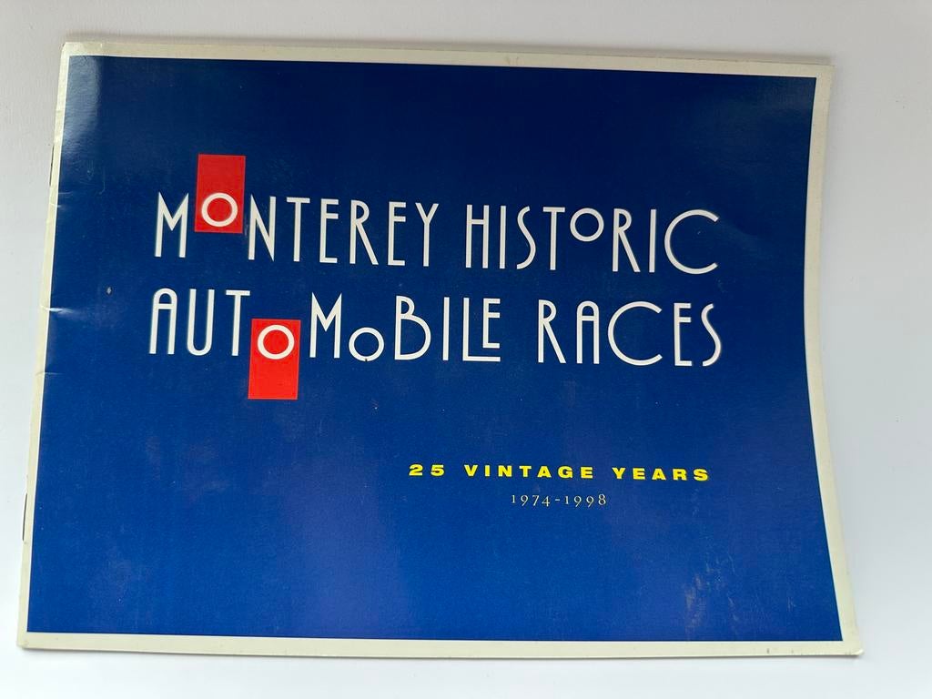 Monterey Historic Automobile Races 1974-1998 boek, Ophalen of Verzenden, Gelezen, Algemeen