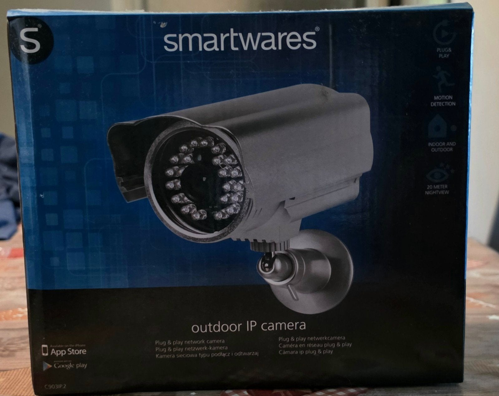 Smartwares Outdoor IP Camera - Beveilig uw huis!, Ophalen of Verzenden, Nieuw, Buitencamera