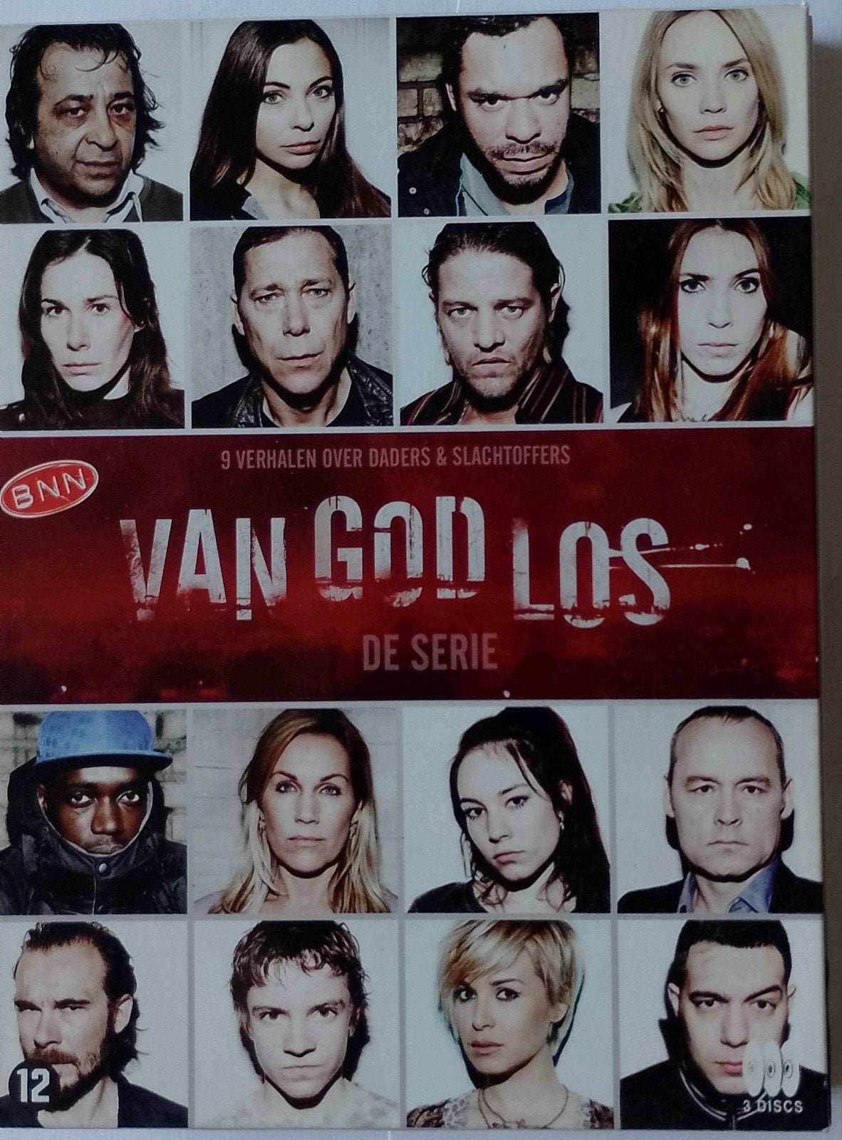 Van God Los, de serie (3 DVD) Seizoen 1  in NIEUWSTAAT, Seizoen 1, Misdaad, Zo goed als nieuw, Vanaf 12 jaar