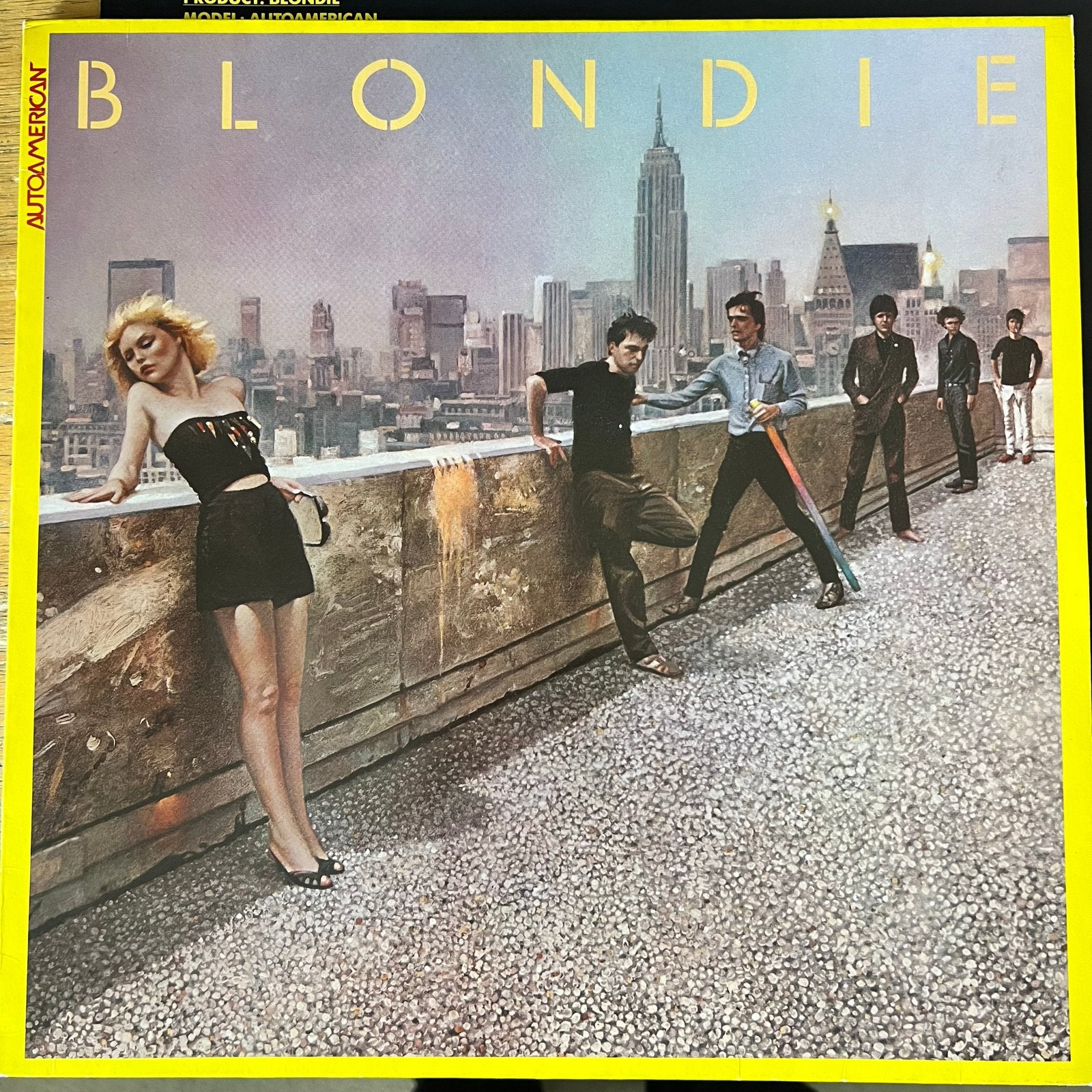 Blondie - Autoamerican LP (1980) - Pop/Rock Vinyl, Originele persing, 1980 - 1989, Ophalen of Verzenden, Zo goed als nieuw