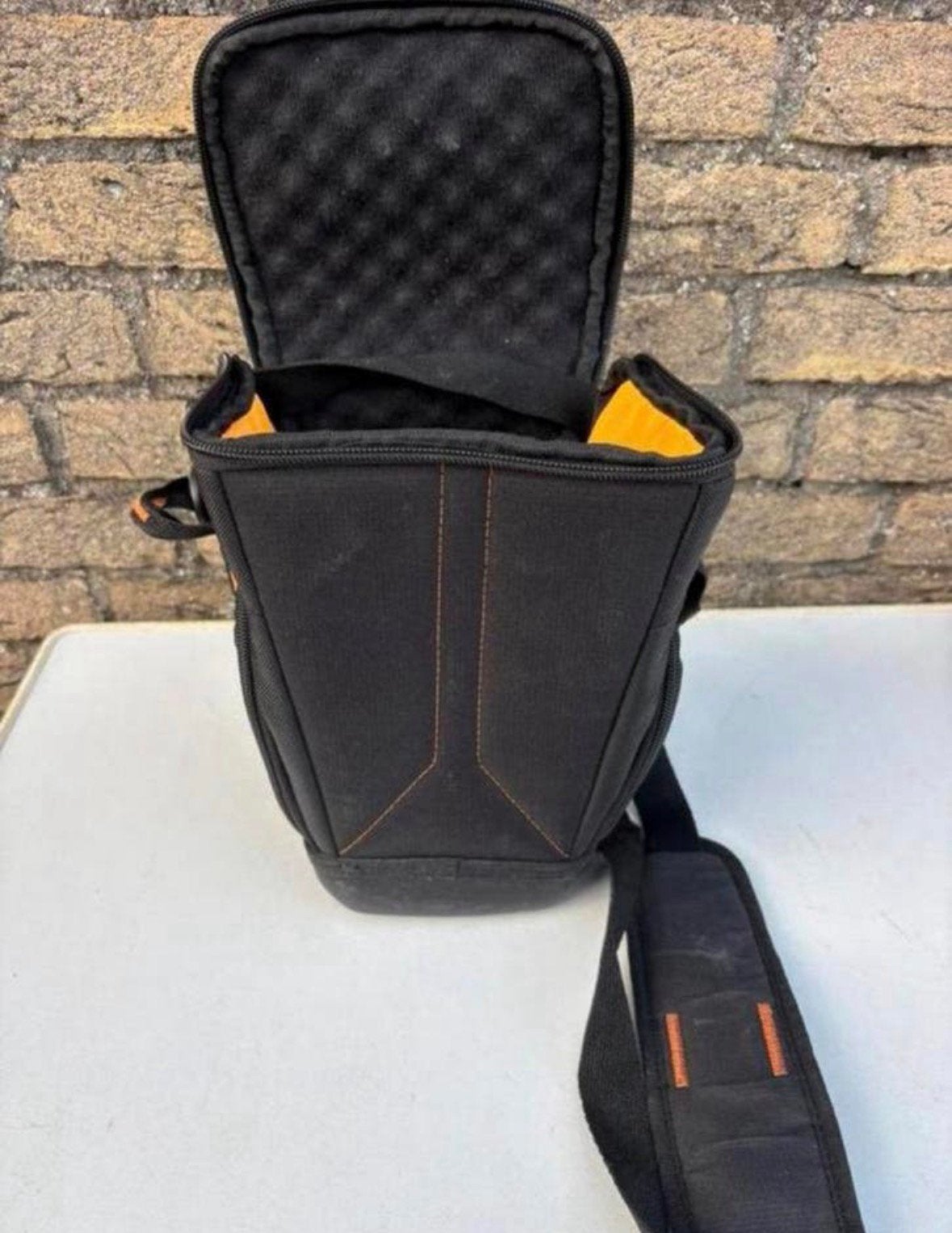 Foto camera Case Logic SLR-camera holster., Gebruikt, Ophalen of Verzenden, Zwart, Schoudertas