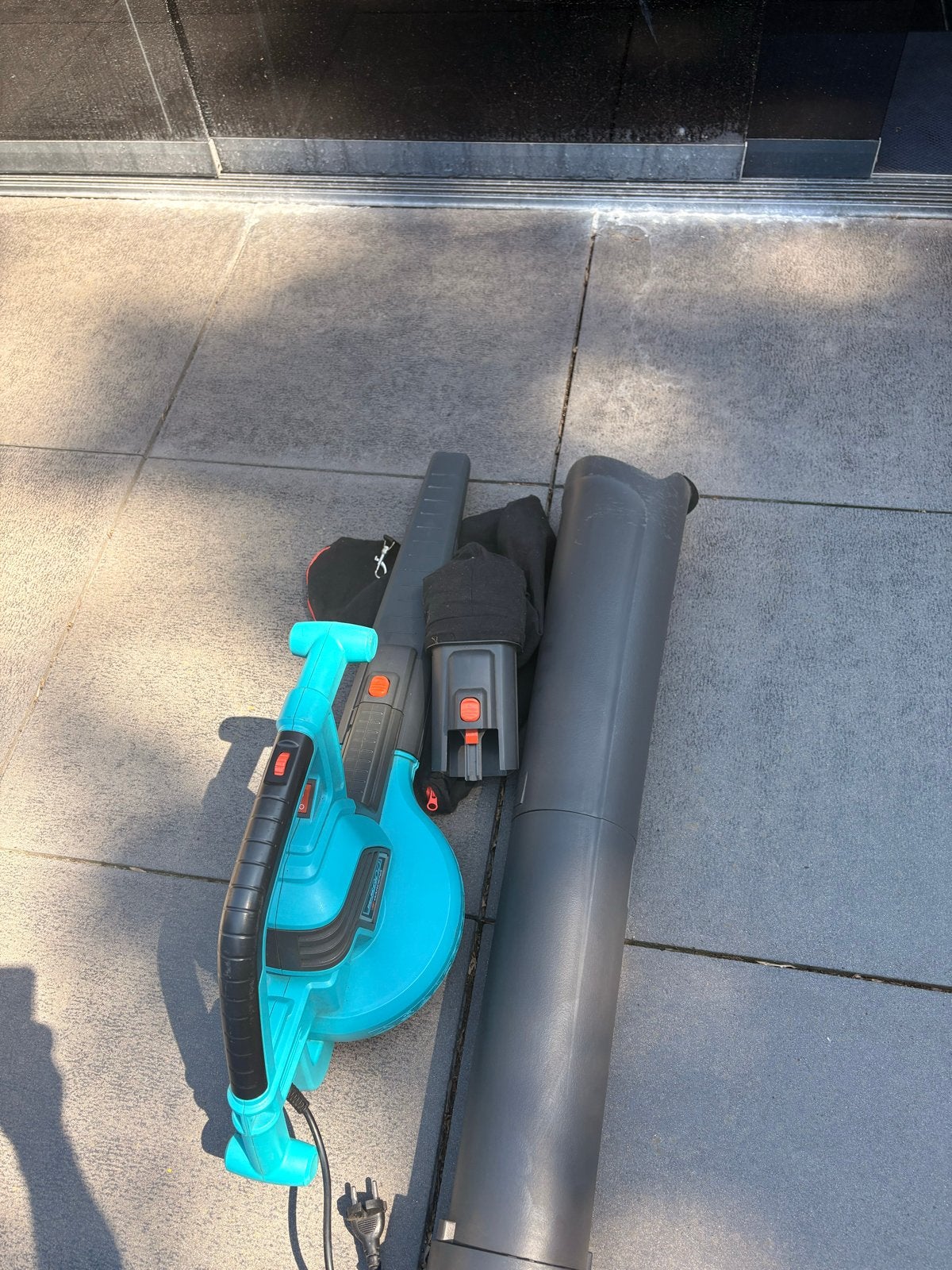 Gardena ErgoJet 3000 Bladblazer/Bladzuiger, Handgedragen, Ophalen of Verzenden, Zo goed als nieuw, Met opvangzak