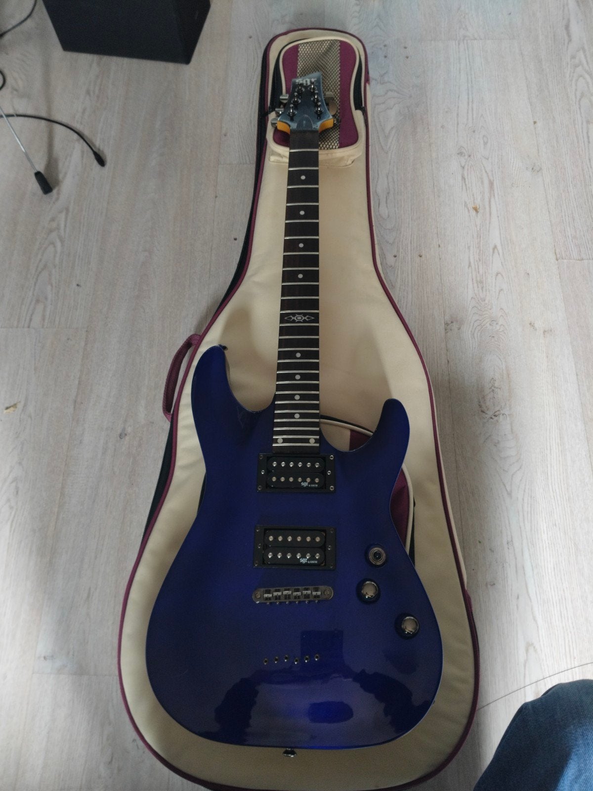 Schecter c-1 SGR, Ophalen, Gebruikt, Solid body, Overige merken