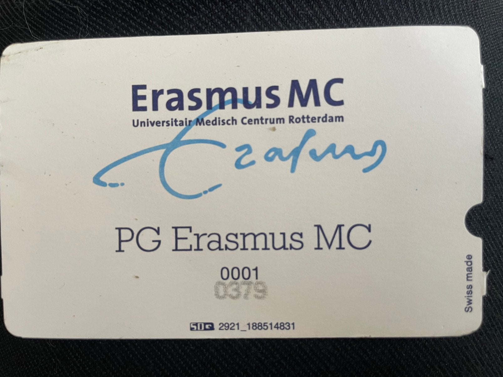 Parkeerkaart Erasmus ziekenhuis, Tickets en Kaartjes, Eén persoon