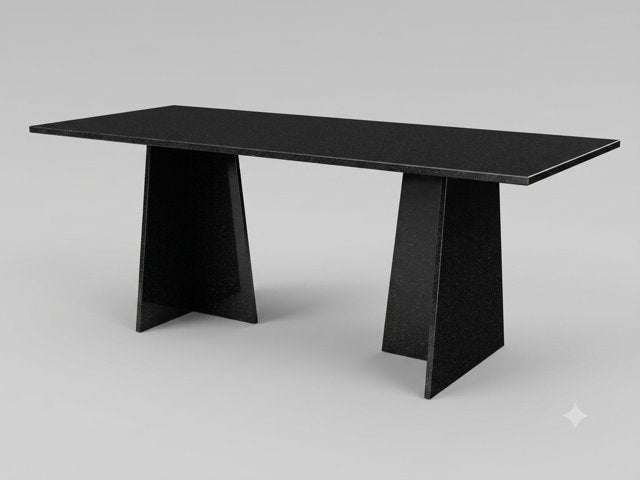 Te koop prachtige granieten tafel, Ophalen, 100 tot 150 cm, 200 cm of meer, Zo goed als nieuw
