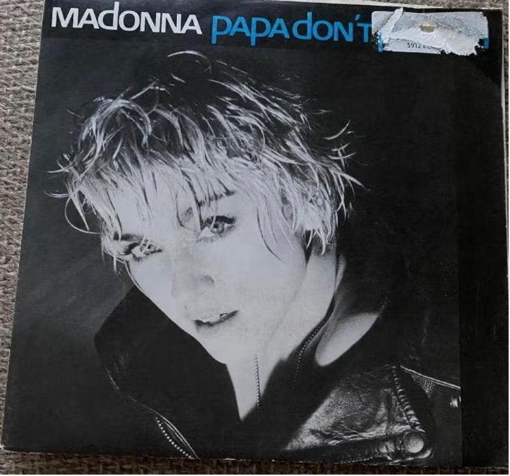 Vinyl Singeltje Madonna - Papa don't Preach, Ophalen of Verzenden, Zo goed als nieuw, Pop