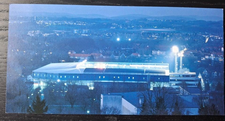 Stadion Ansichtkaart Bielefeld, Alm, Verzamelen, Ophalen, Zo goed als nieuw, Buitenlandse clubs, Poster, Plaatje of Sticker