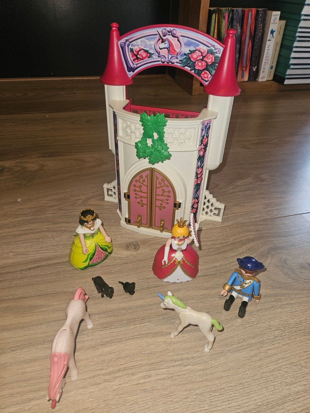Playmobil Prinsessen Kasteel met Figuren en Dieren, Ophalen of Verzenden, Gebruikt, Meisje