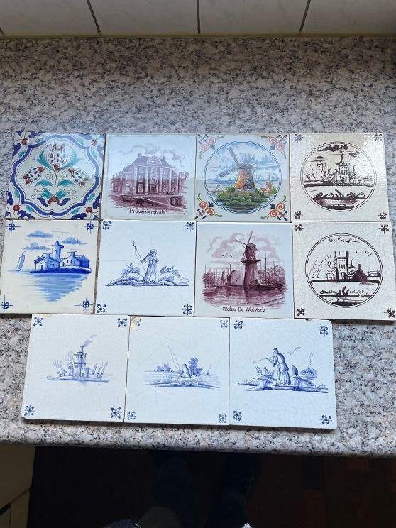 oude tegels, Antiek en Kunst, Ophalen of Verzenden