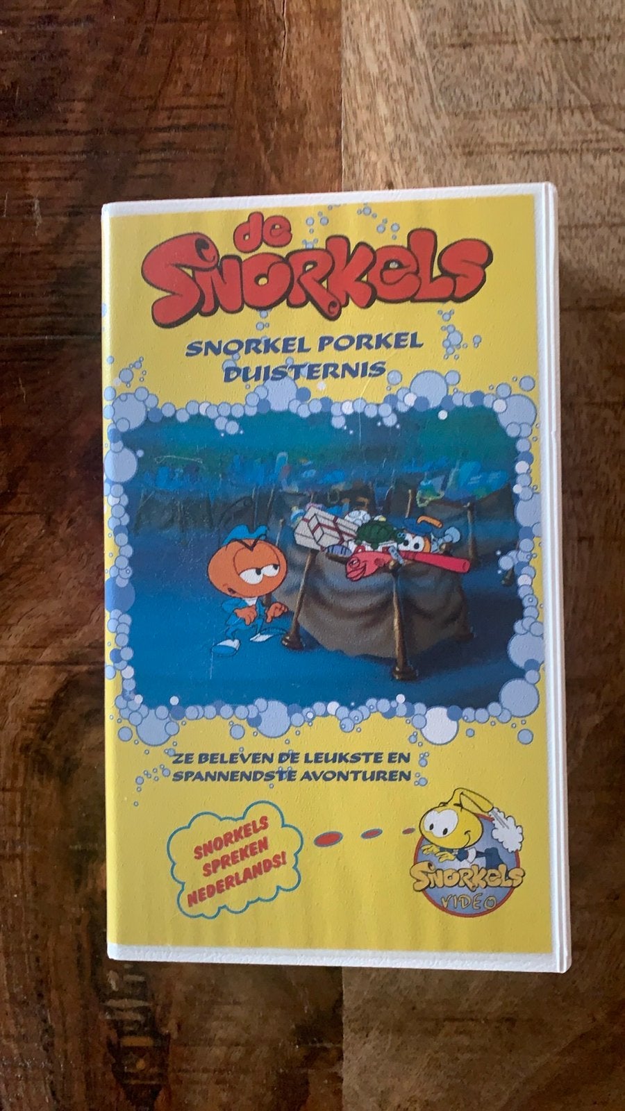 De Snorkels - Snorkel Porkel Duisternis VHS, Gebruikt, Alle leeftijden, Kinderfilm, VHS