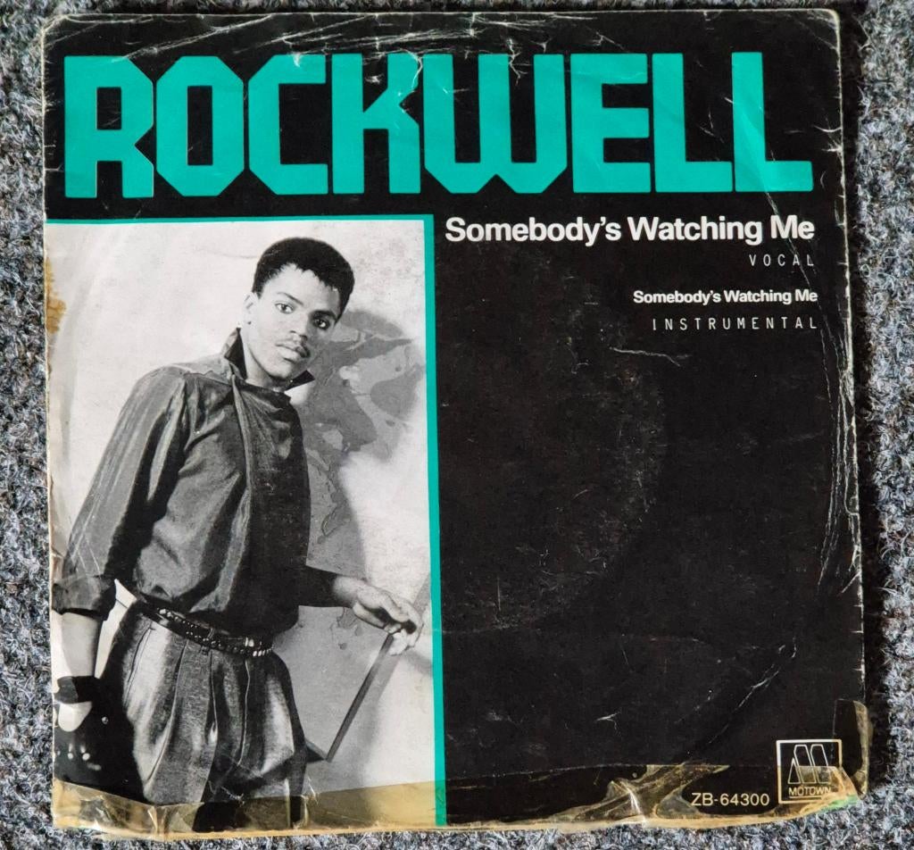 Rockwell – Somebody's Watching Me, Gebruikt, 7 inch, Single, Ophalen of Verzenden