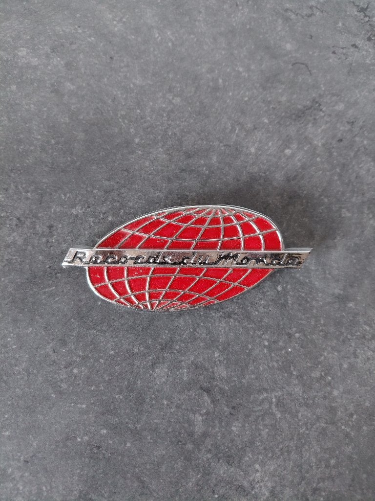 Simca Aronde Recods du Monde Badge Oldtimer Vintage, Verzenden, Gebruikt, Auto's