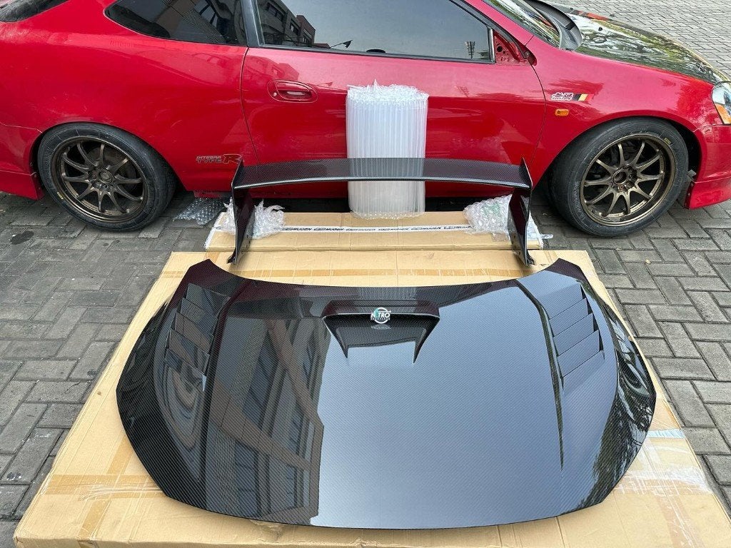 Mugen carbon spoiler motorkap - Honda Civic Type-R FK8, Ophalen of Verzenden