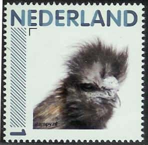 persoonlijke zegel kop zijdehoender, Verzenden, Na 1940, Postfris