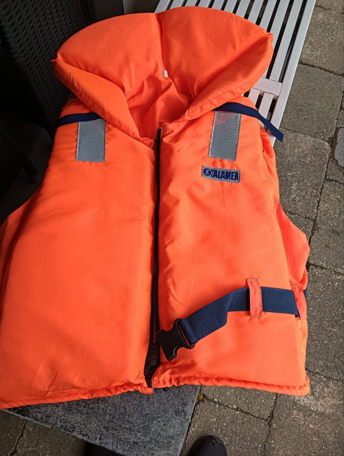 XL 70++ kg 100 N Talamax reddingsvesten met fluitje, Ophalen, Gebruikt, Overige typen