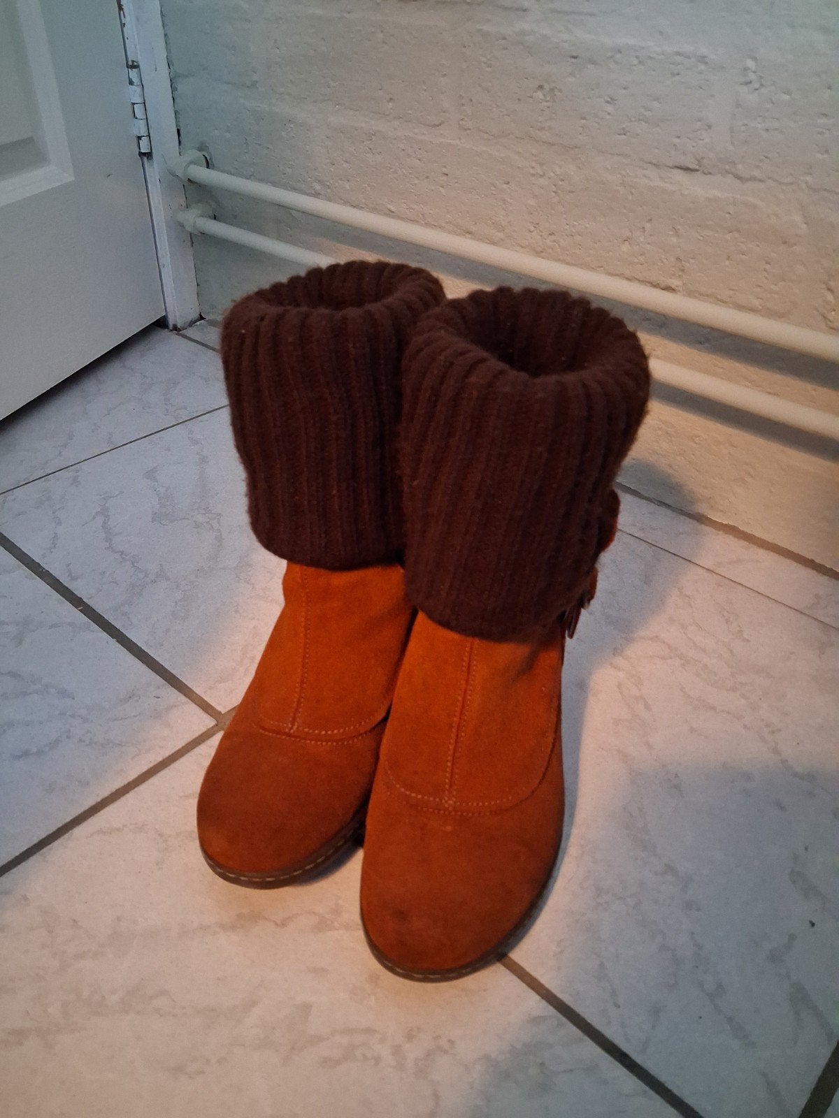 Hakken enkellaarsjes schoenen El Naturalista 40, Ophalen of Verzenden, Zo goed als nieuw, Bruin
