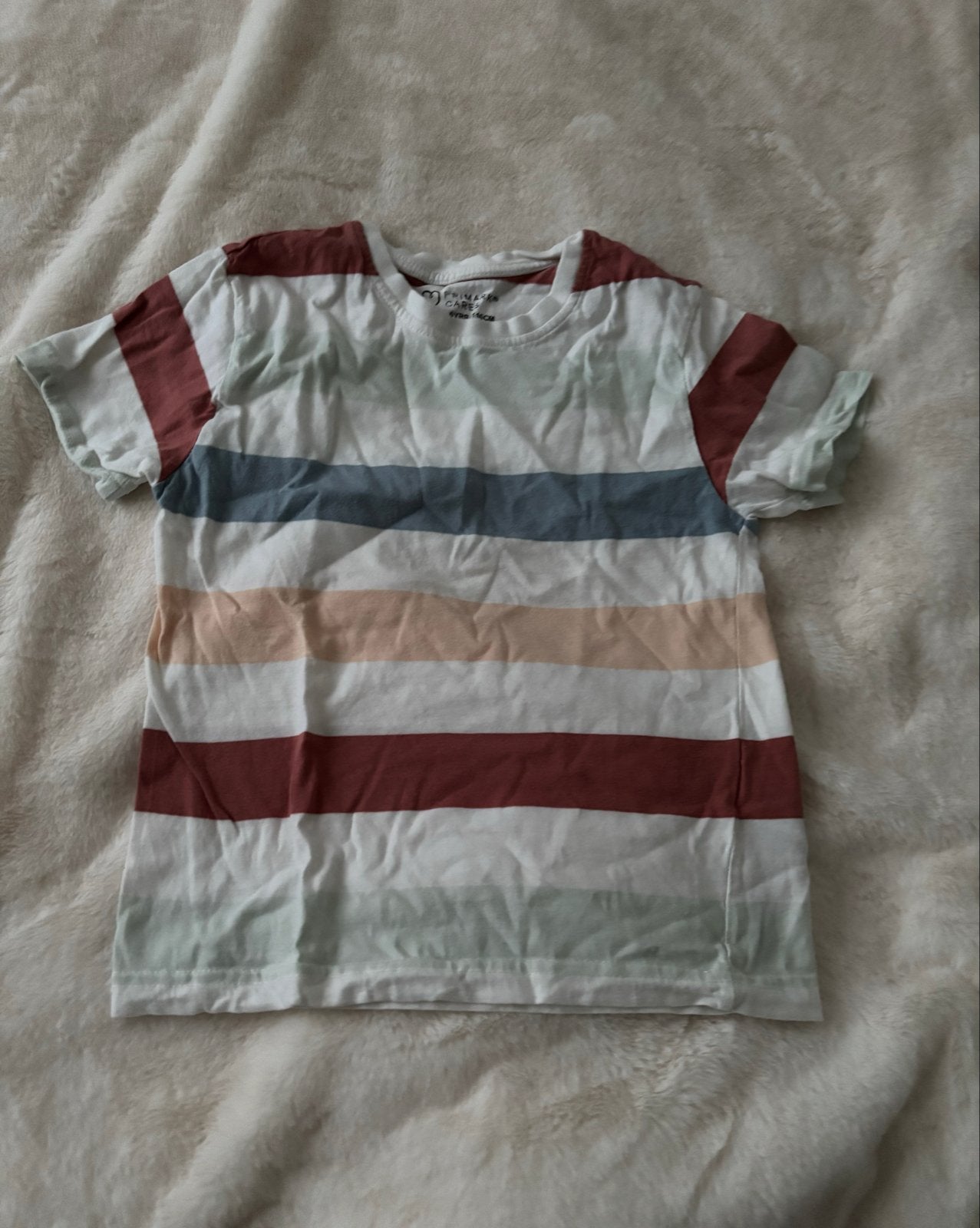 Primark t-shirt. Gestreept. Maat 116, Ophalen of Verzenden, Gebruikt, Jongen, Shirt of Longsleeve