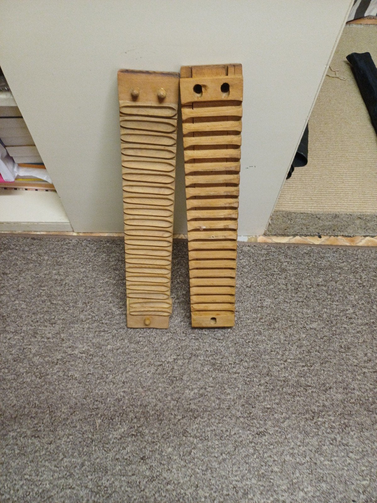 Vintage sigarenplanken - set van 2, Ophalen of Verzenden