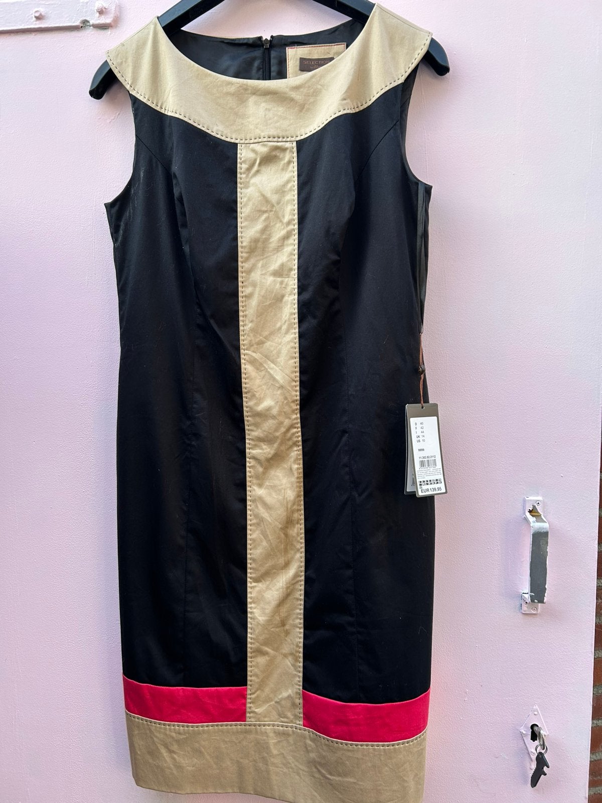 Prachtige jurk, Kleding | Dames, Overige typen, Blauw, Maat 42/44 (L), Nieuw