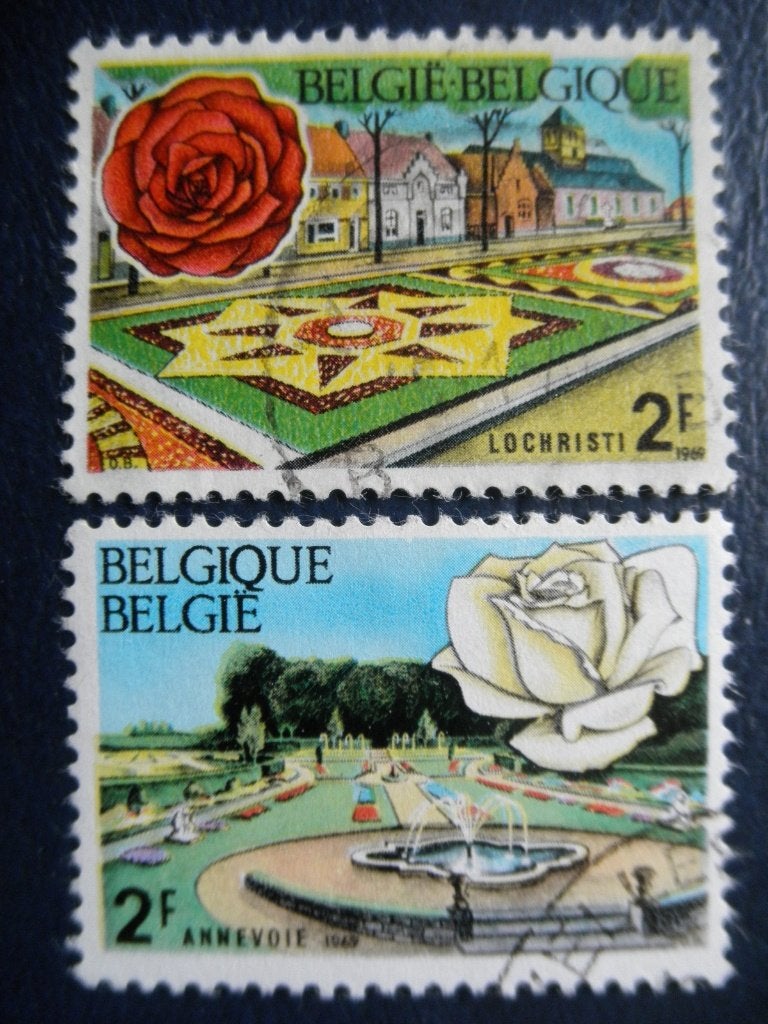 Postzegels België 1969 bloemen., Postzegels en Munten, Postzegels | Europa | België, Ophalen of Verzenden, Gestempeld