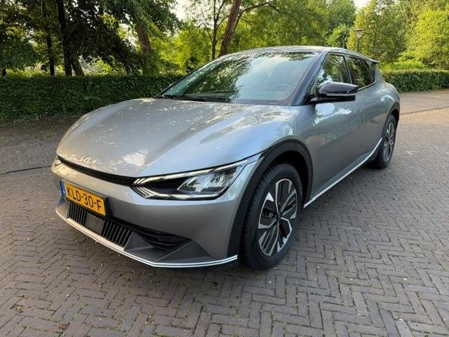 Kia Ev6 AIR 77,4kWh SOH 100%/Trekhaak/Halfleer/Navi/Led/Came, Automaat, 228 pk, Achterwielaandrijving, Gebruikt