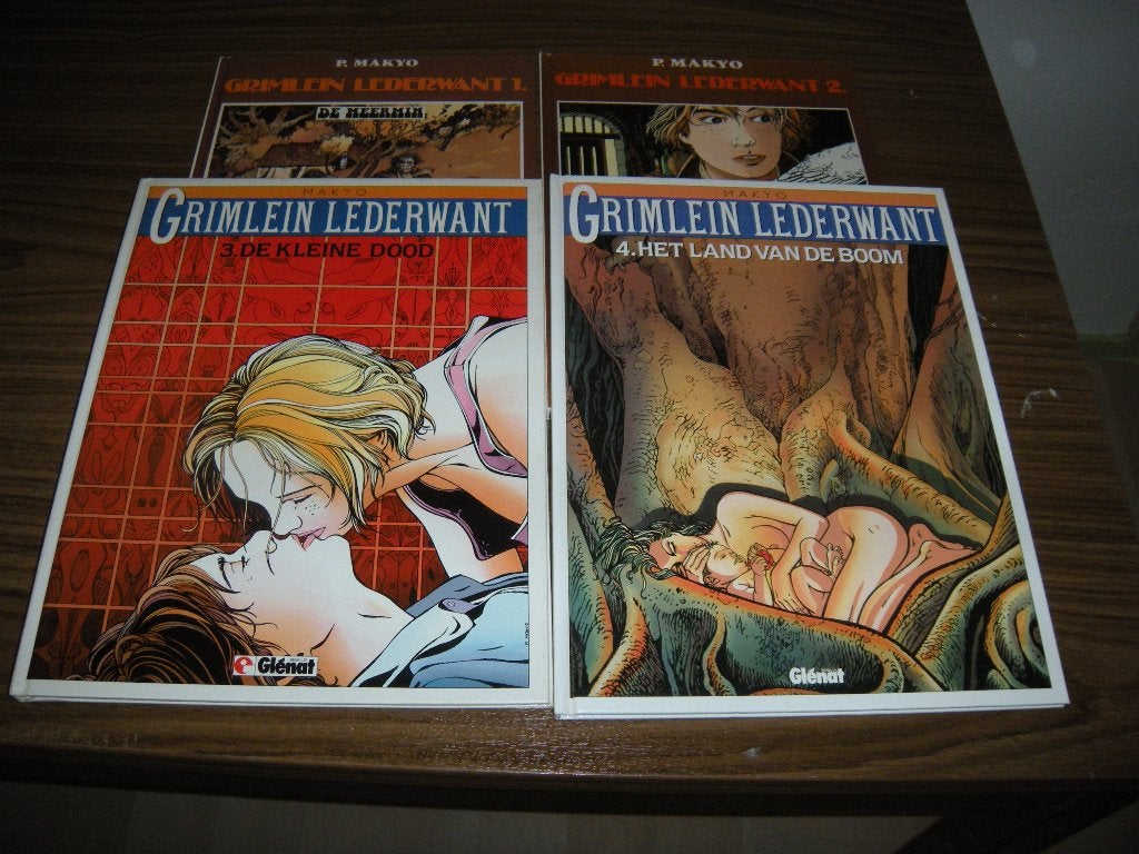 Grimlein Lederwant 4 delen HC, Boeken, Meerdere stripboeken, Ophalen of Verzenden, Zo goed als nieuw