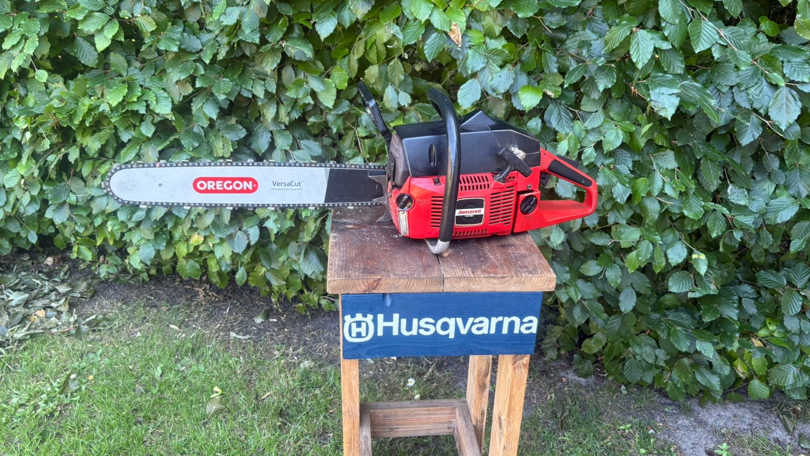 Professionele Jonsered 630 kettingzaag. Zeer sterke machine, Tuin en Terras, Hand-tuingereedschap, Ophalen of Verzenden, Zo goed als nieuw