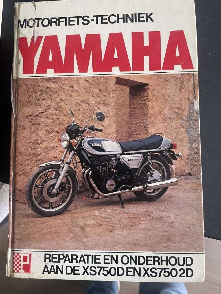 werkplaatshandboek YAMAHA XS750; 16,75 euro;, Motoren, Ophalen of Verzenden, Yamaha