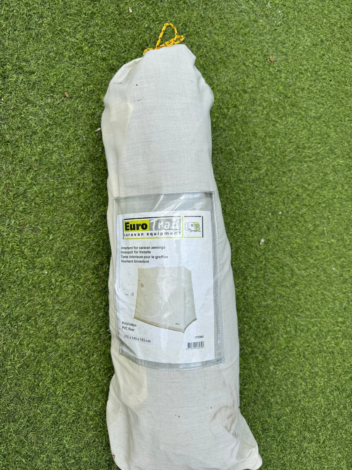 Eurotrail Erker Binnentent - 200x135x160 cm - Beige, Ophalen, Gebruikt, Tot en met 2
