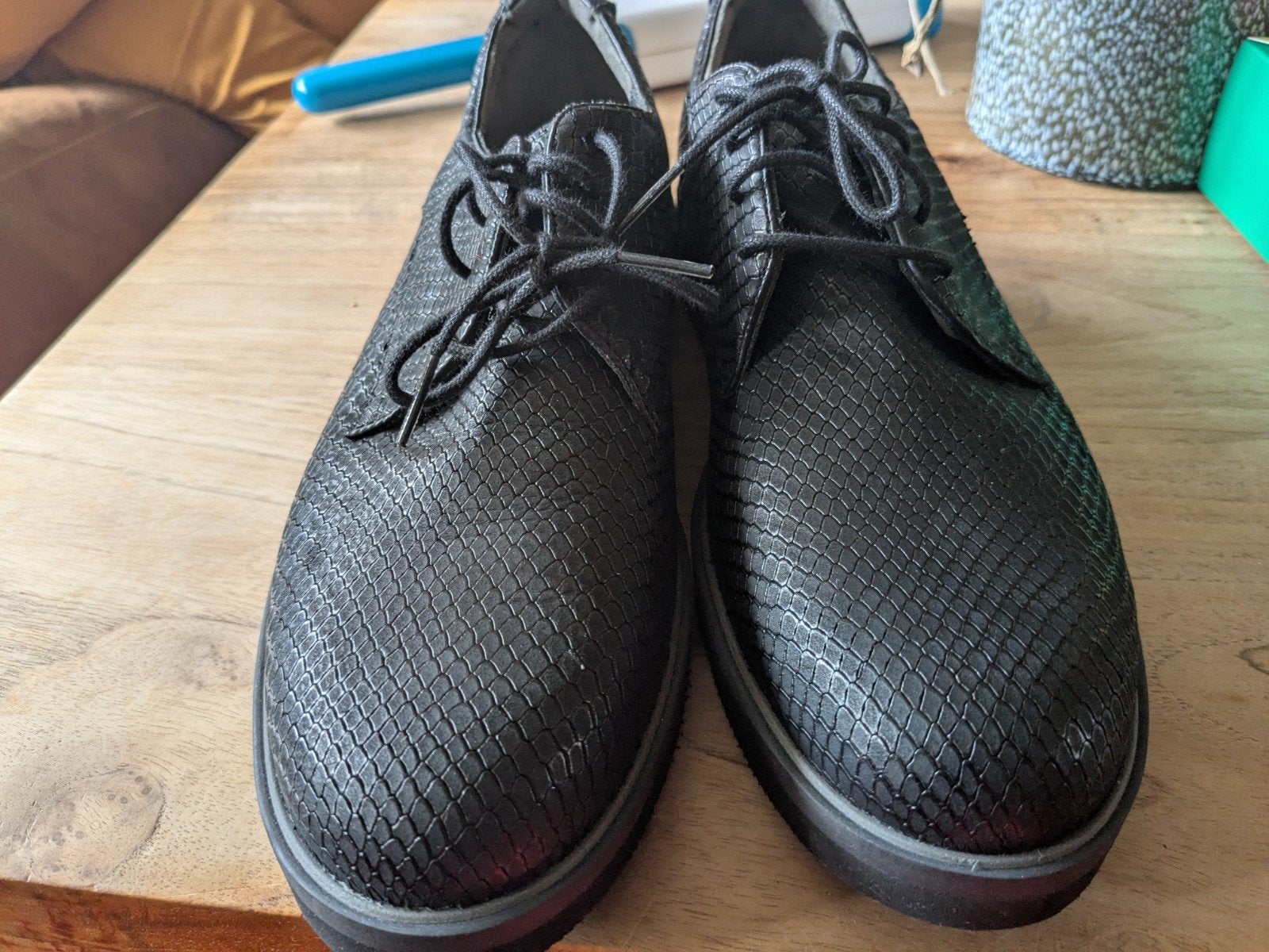 Nieuwe Durea veterschoenen 41,5, Kleding | Dames, Schoenen, Durea, Schoenen met lage hakken, Zwart, Nieuw