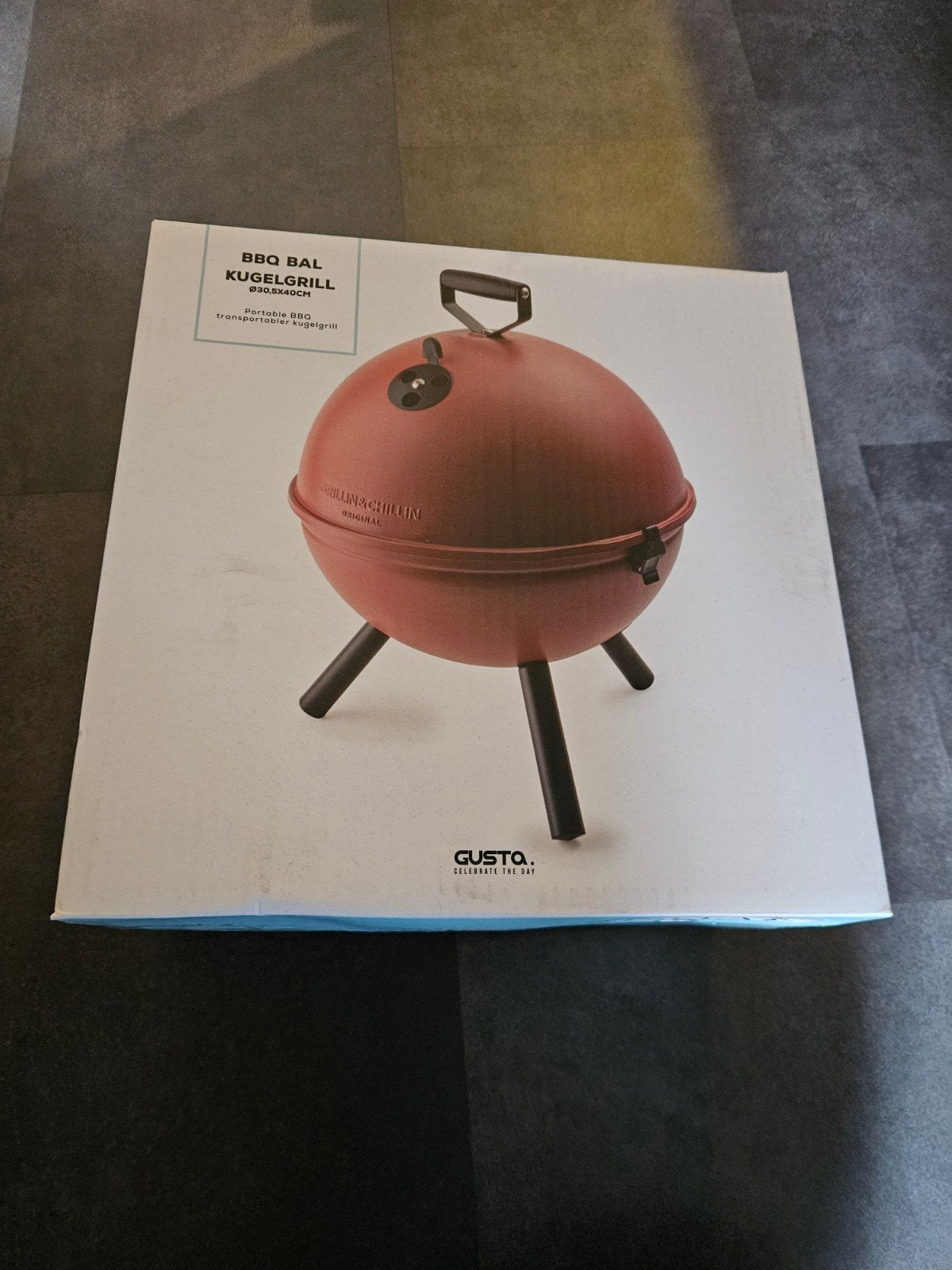 Nieuwe Gusto BBQ Bal Kugelgrill - Draagbare Grill, Ophalen of Verzenden, Nieuw, Gusto