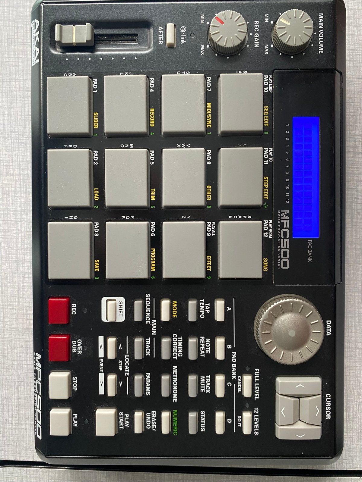 Akai MPC 500 sampler, Muziek en Instrumenten, Ophalen of Verzenden, Zo goed als nieuw