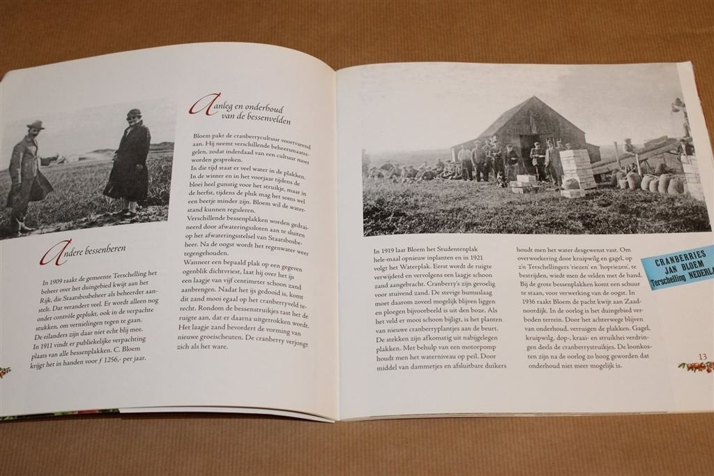 Terschellinger Cranberry – Historie en recepten [2008], Ophalen of Verzenden, Zo goed als nieuw
