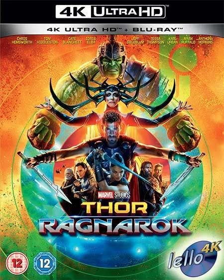 Blu-ray 4K: Marvel's Thor 3: Ragnarok (2017 Chris Hemsworth), Cd's en Dvd's, Ophalen of Verzenden, Nieuw in verpakking, Actie