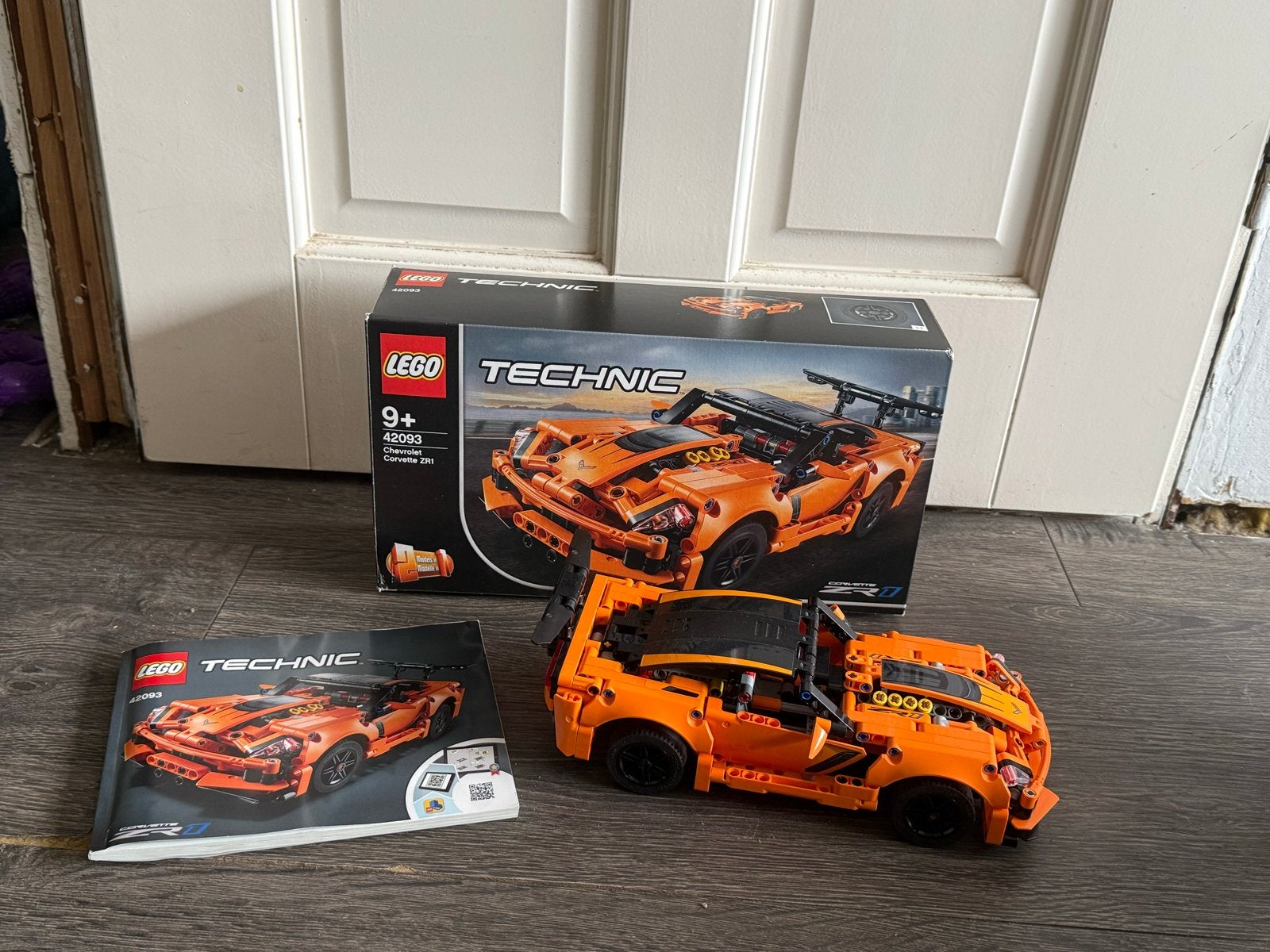 Lego Technic 42093 Chevrolet Corvette ZR1, Ophalen of Verzenden, Zo goed als nieuw