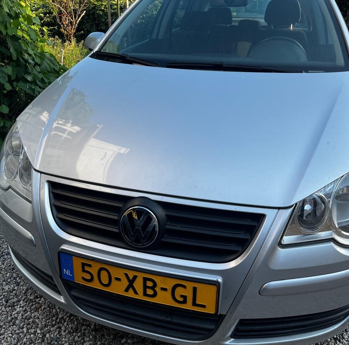 Volkswagen Polo 1.4 16V 59KW 2007 Grijs, Auto's, Voorwielaandrijving, 40 €/maand, 4 cilinders, Handgeschakeld